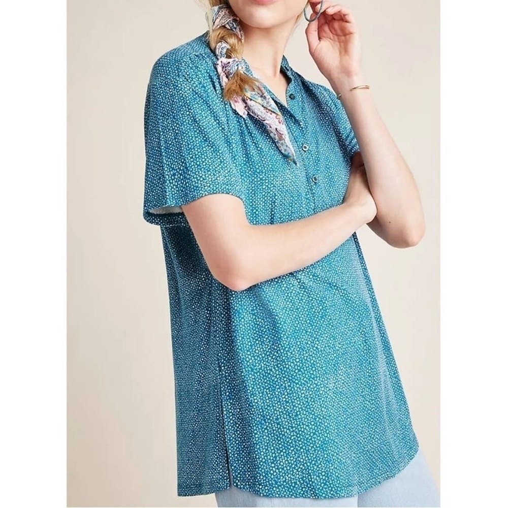 Anthropologie Maeve Windham Tunic Top
